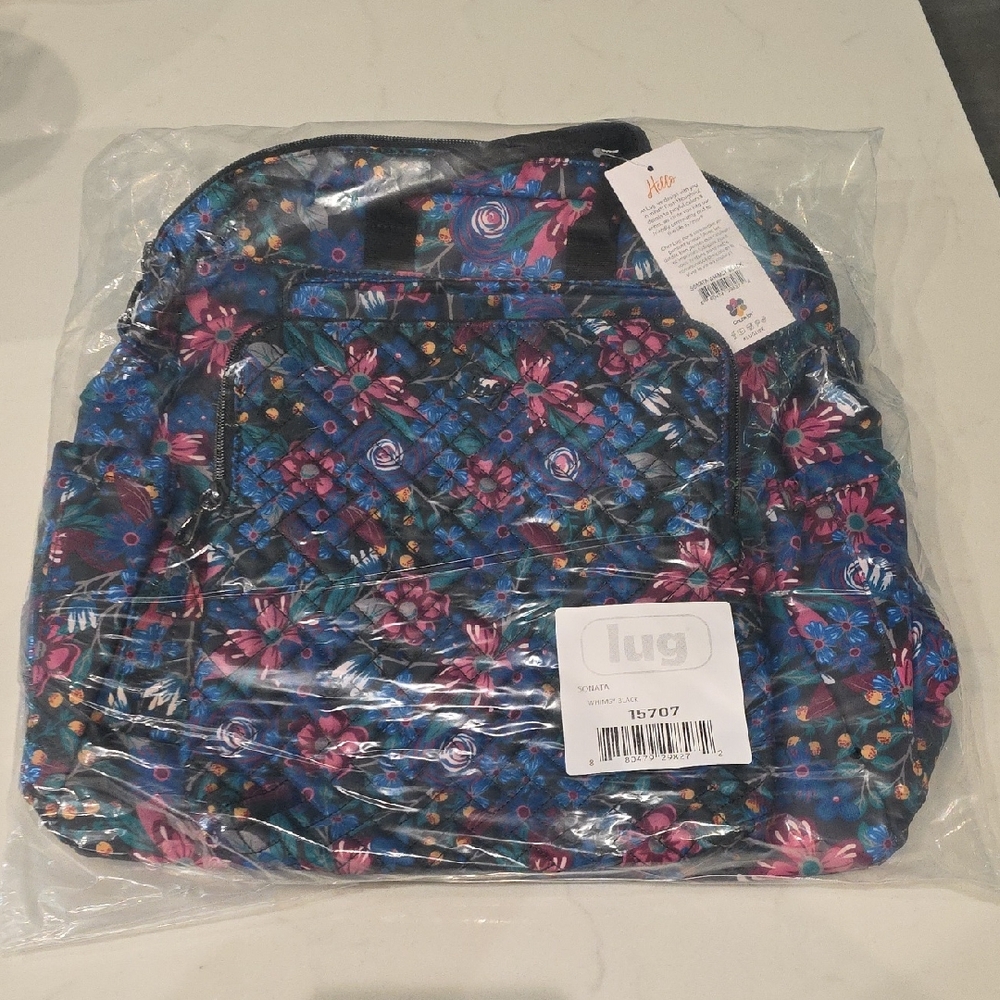 Lug Sonata In Whimsy Black Nwt Still In Plastic